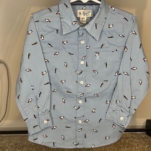 Boys Cloth Original Penguin Shirt Size 4T Stylish Kid's Shirt Soft comfy